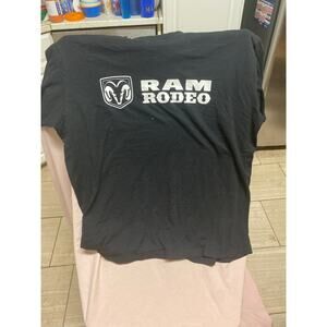 Black Dodge Ram Rodeo Dealer Shirt Size XL